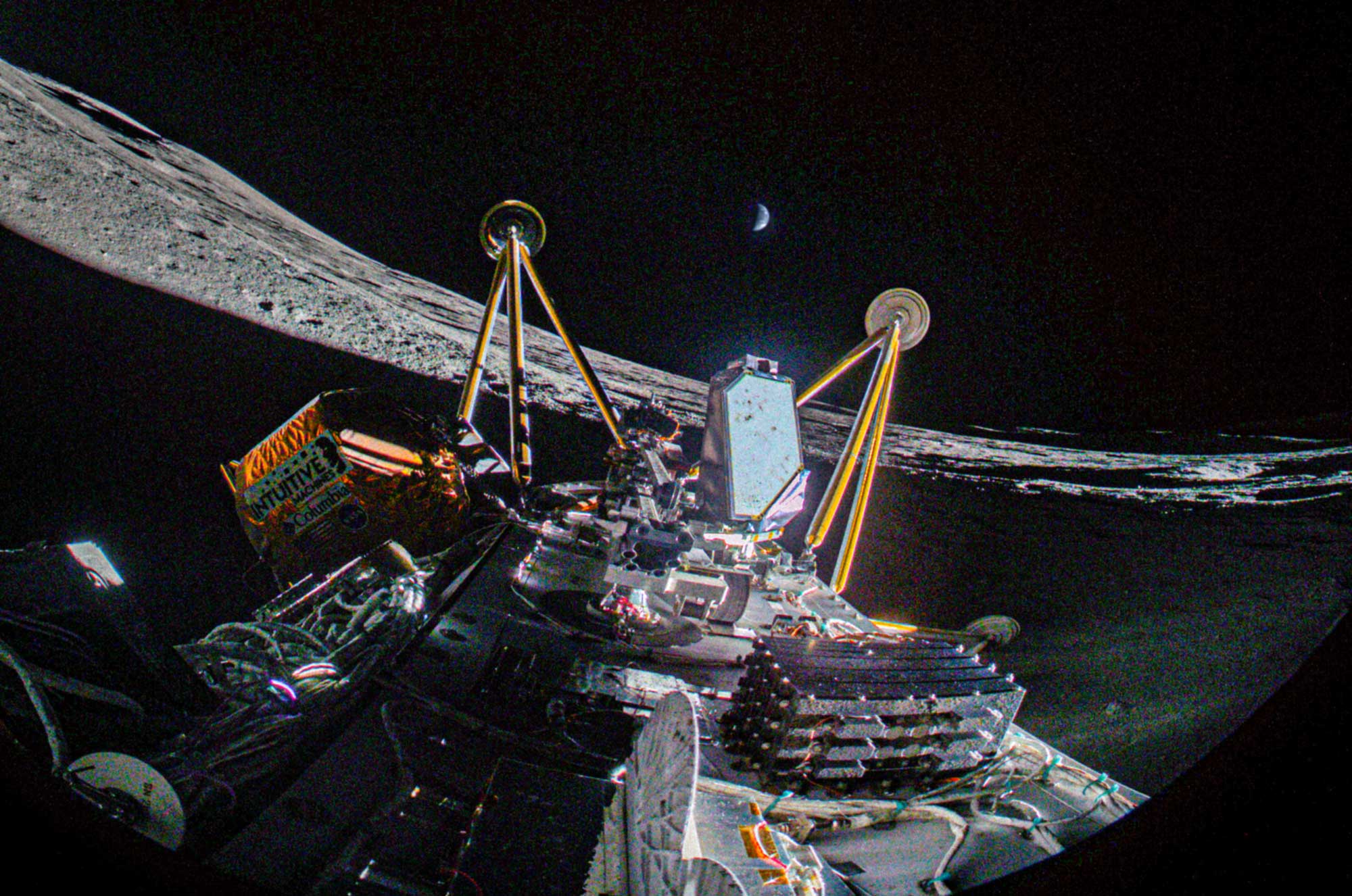 Mott passes “ultimate test” on the moon; sideways landing still excites investors